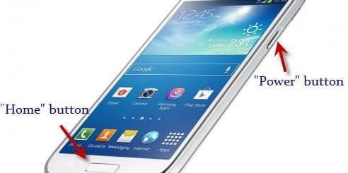 Screenshot Samsung S5